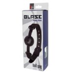 Blaze Ball Gag oddychający knebel Black