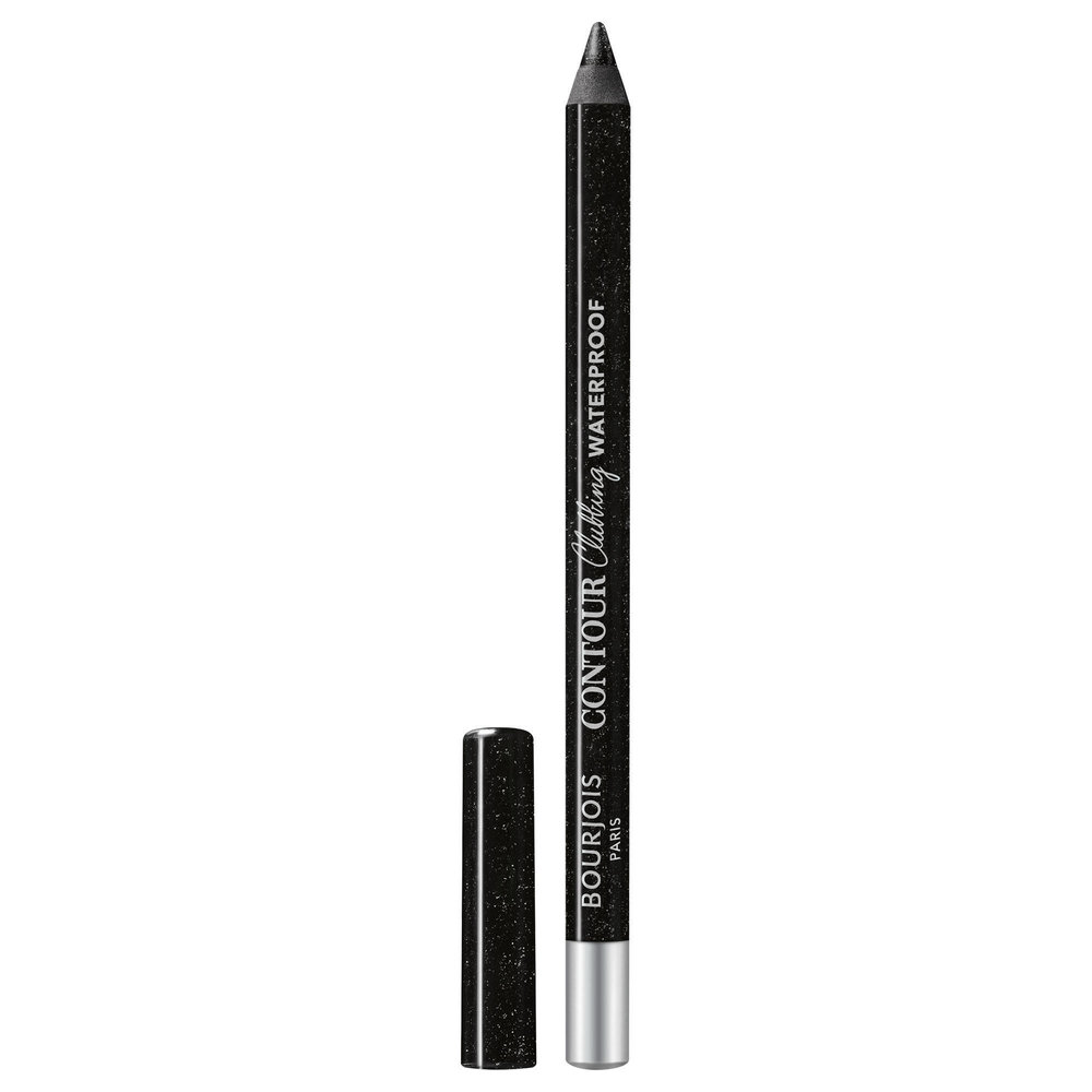 38024821764855409 Contour Clubbing Waterproof wodoodporna kredka do oczu 55 Ultra Black Glitter 1.2g - obrazek 1