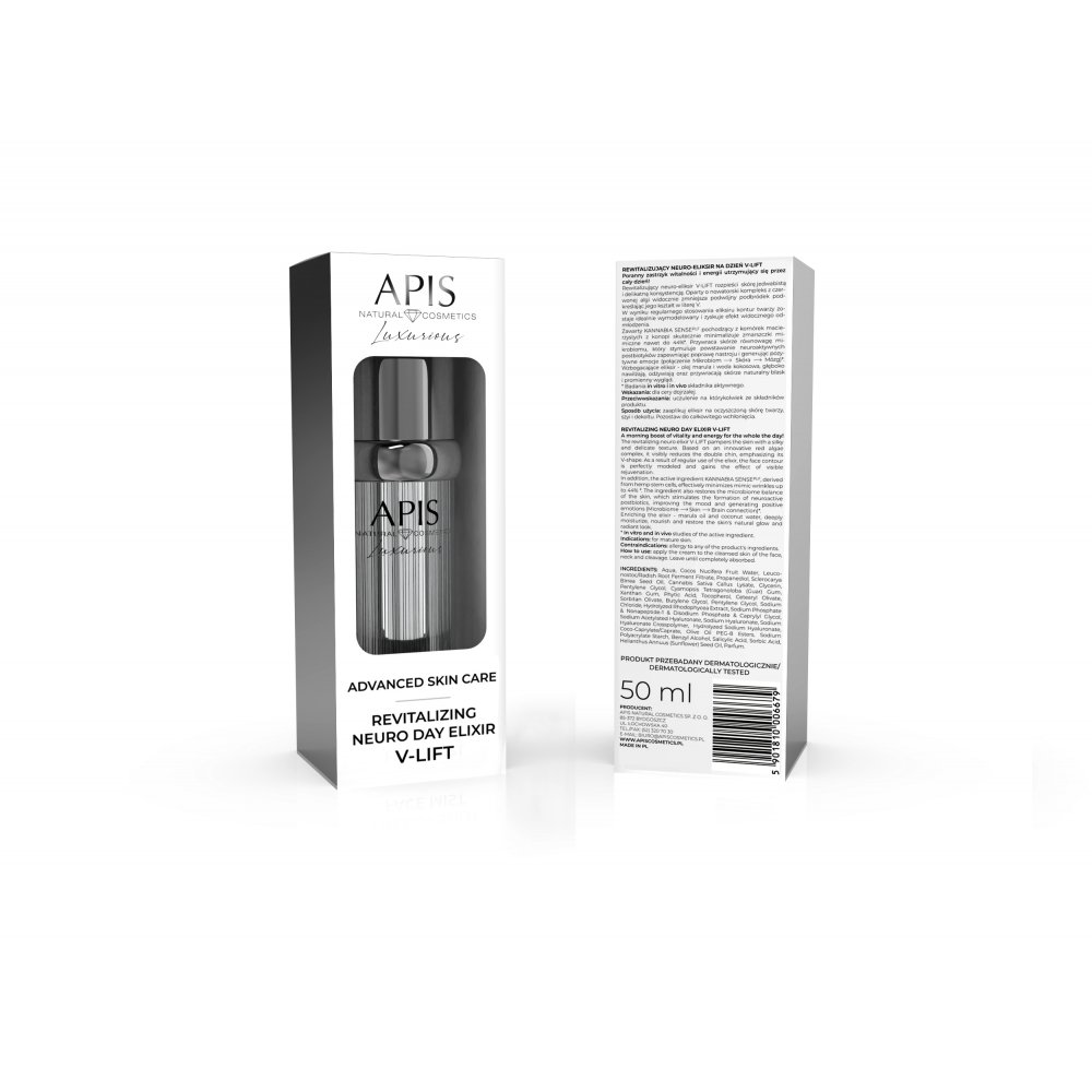 38028161643637064 Advanced Skin Care Revitalizing Neuro Day Elixir V-Lift rewitalizujący neuro-eliksir na dzień dla cery dojrzałej 50ml - obrazek 1