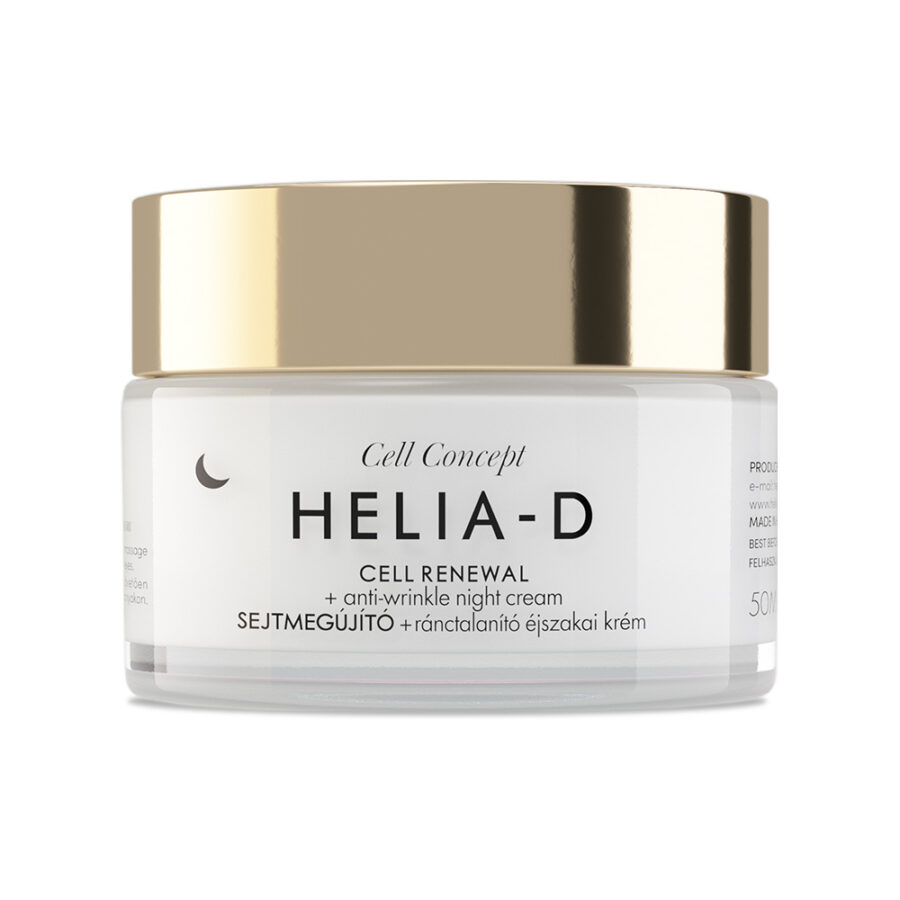 38029541705496518 Cell Concept Cell Renewal + Anti-Wrinkle Night Cream 55+ przeciwzmarszczkowy krem na noc 50ml - obrazek 1