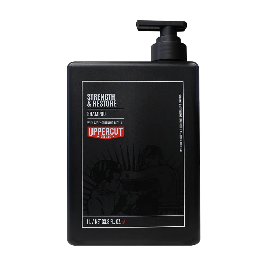 38087271719202053 Strength & Restore Shampoo wzmacniający szampon do włosów 1000ml - obrazek 1
