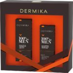 100% for Men zestaw krem przeciw zmarszczkom i bruzdom 50+ dzień i noc 50ml + krem przeciw zmarszczkom wokół oczu 15ml