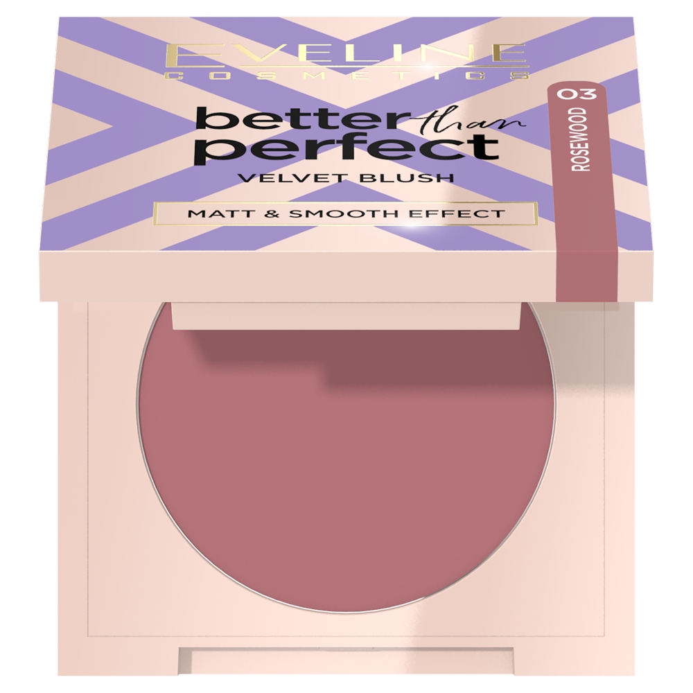 38119181728892274 Better Than Perfect Velvet Blush róż prasowany 03 Rosewood 2.3g - obrazek 1