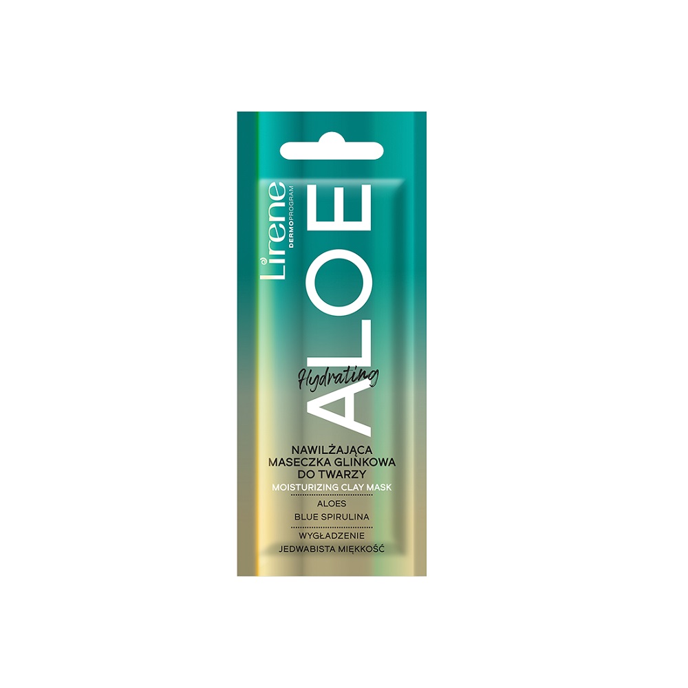 38177881660201072 Nawilżająca maseczka glinkowa do twarzy Aloe 6ml - obrazek 1