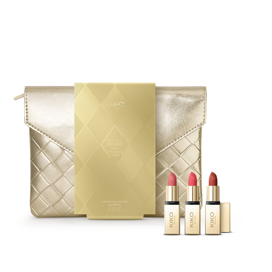 38196301698166052 Holiday Première Lovely Mini Lipstick Gift Set zestaw matowych pomadek do ust 3x3g - obrazek 1