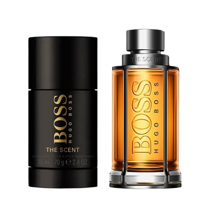 38327871738832014 Boss The Scent For Man zestaw woda toaletowa spray 100ml + dezodorant sztyft 75ml - obrazek 1