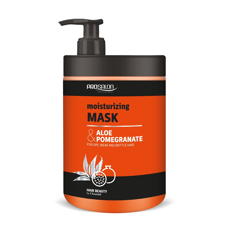 38366611615284394 Prosalon Moisturizing Mask nawilżająca maska do włosów z aloesem i granatem 1000g - obrazek 1