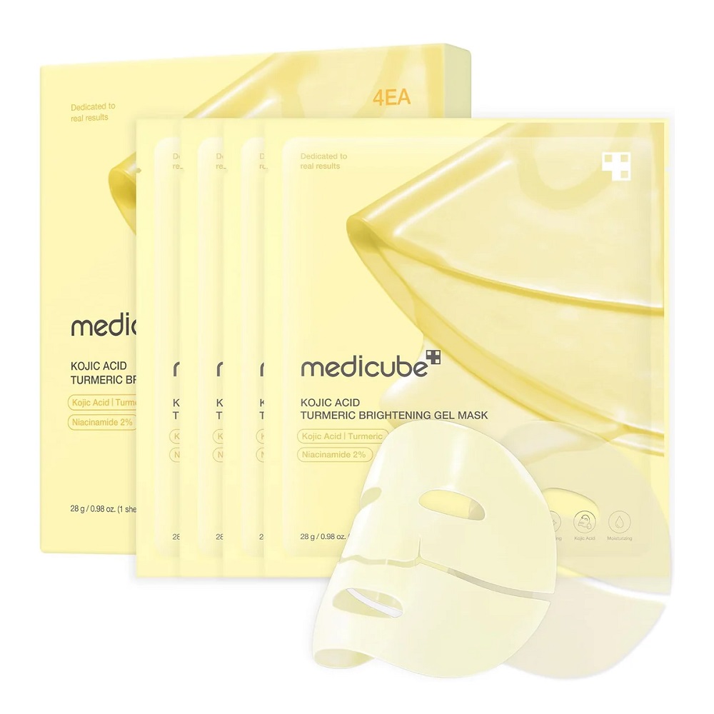 38390531762968859 Kojic Acid Turmeric Brightening Gel Mask rozświetlająca maska do twarzy 4x28g - obrazek 1
