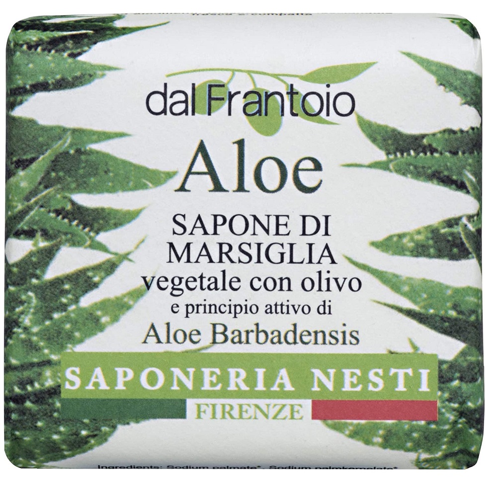 38410101678270471 Dal Frantoio Aloe naturalne mydło 100g - obrazek 1