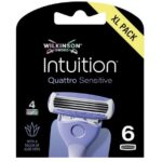 Intuition Quattro Sensitive wkład z 4 ostrzami 6szt