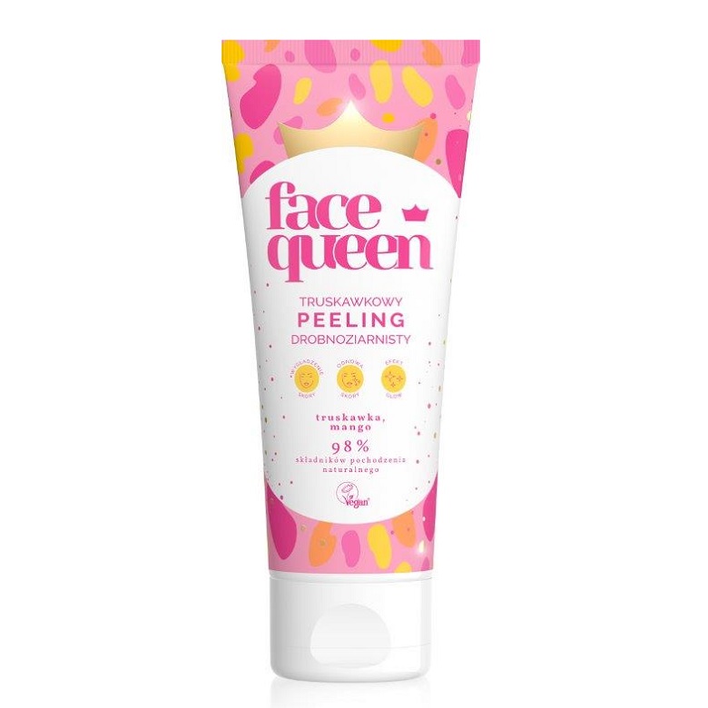38480141683781400 Peeling drobnoziarnisty truskawkowy 75ml - obrazek 1