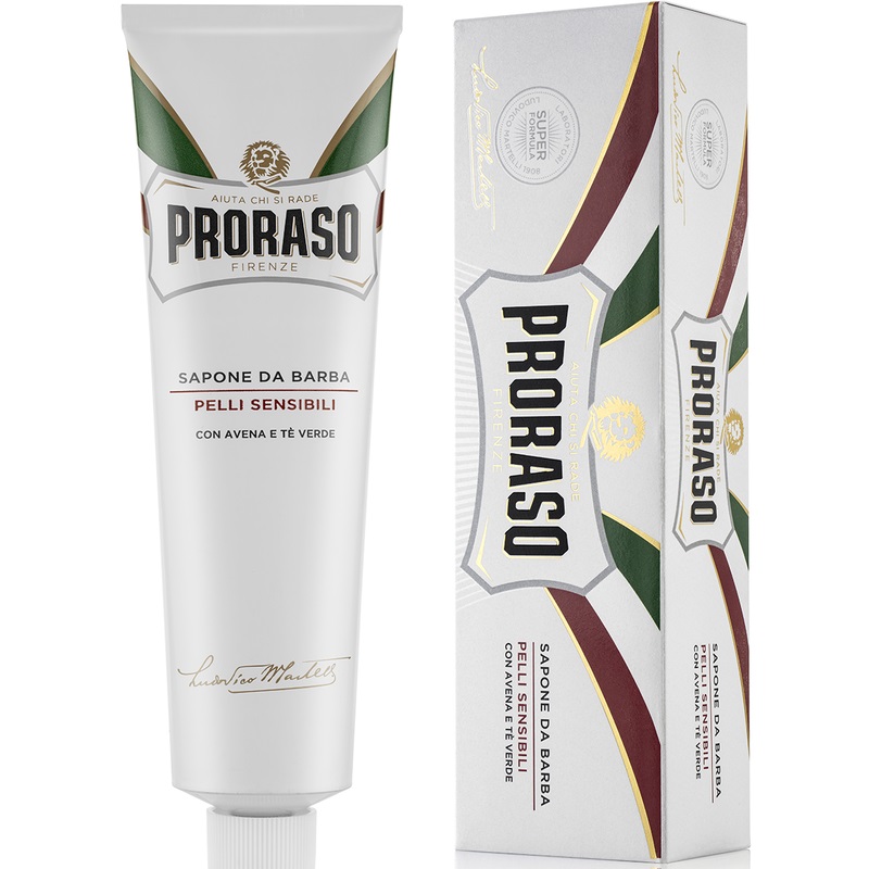 38497321634017801 White Sapone Da Barba łagodzący krem do golenia w tubce 150ml - obrazek 1