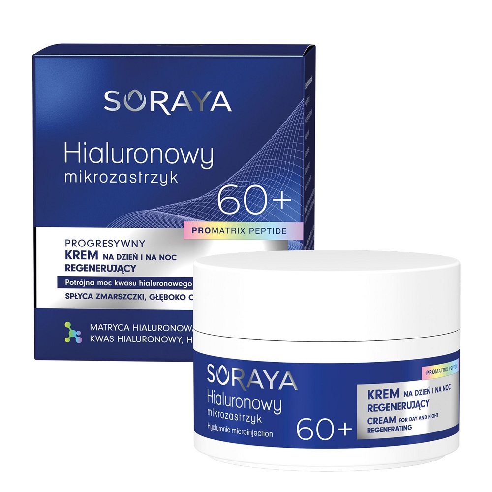 3866961728558601 Hialuronowy mikrozastrzyk progresywny krem regenerujący 60+ 50ml - obrazek 1