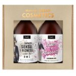 Pełną parą zestaw Zapach Seksu i Biznesu żel pod prysznic 500ml + Class & Success żel pod prysznic 500ml