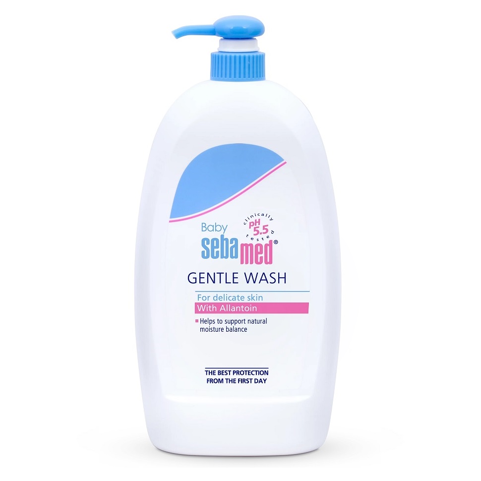 38686541702630235 Baby Gentle Wash łagodna emulsja do mycia ciała dla dzieci 1000ml - obrazek 1