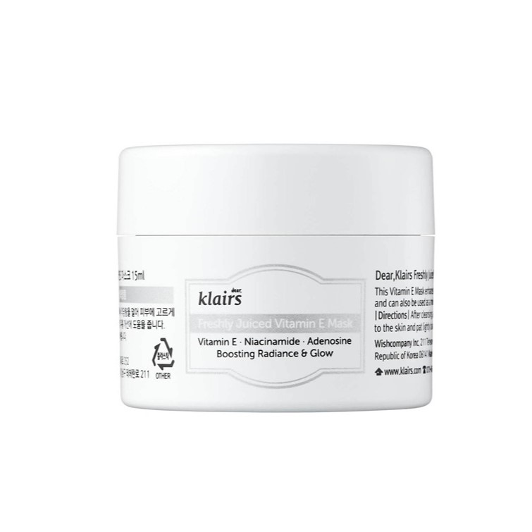 38726611706280073 Freshly Juiced Vitamin E Mask maska wielofunkcyjna na bazie witaminy E 15ml - obrazek 1