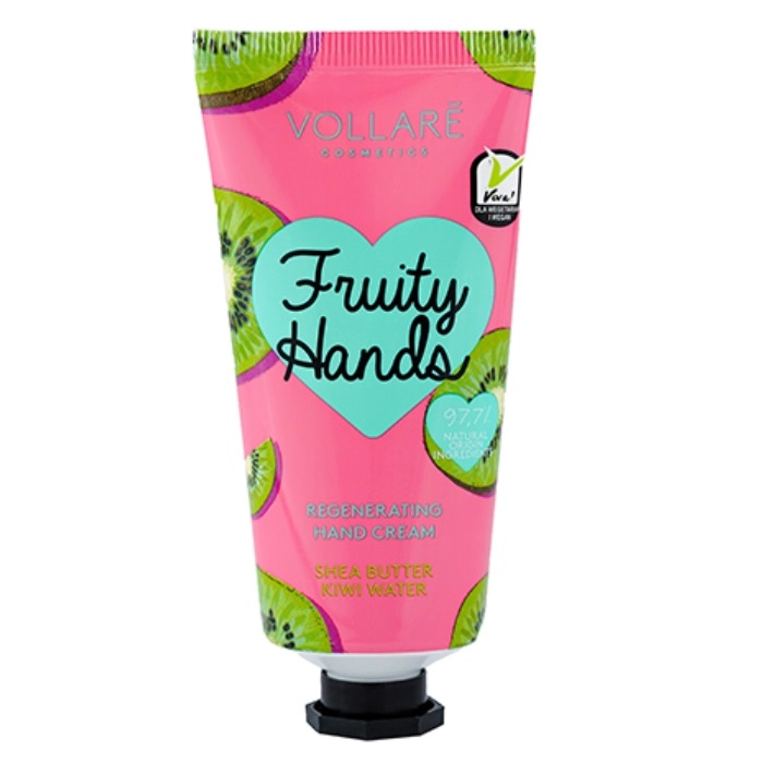 38774491680250682 Fruity Hands regenerujący krem do rąk Masło Shea i Kiwi 50ml - obrazek 1