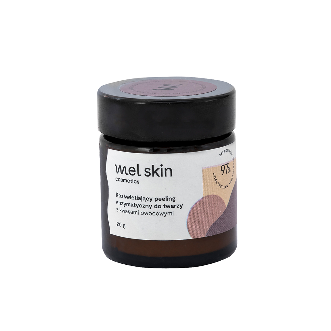 38806351642765313 Rozświetlający peeling enzymatyczny do twarzy z kwasami owocowymi 20g - obrazek 1