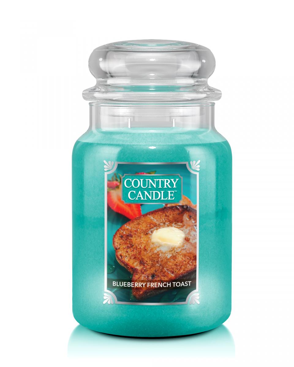 38825461631526277 Duża świeca zapachowa z dwoma knotami Blueberry French Toast 680g - obrazek 1