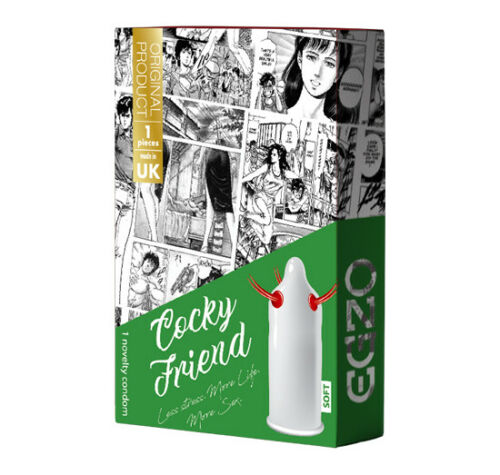 38884771628743915 Cocky Friend prezerwatywa z wypustkami Soft 1szt. - obrazek 1