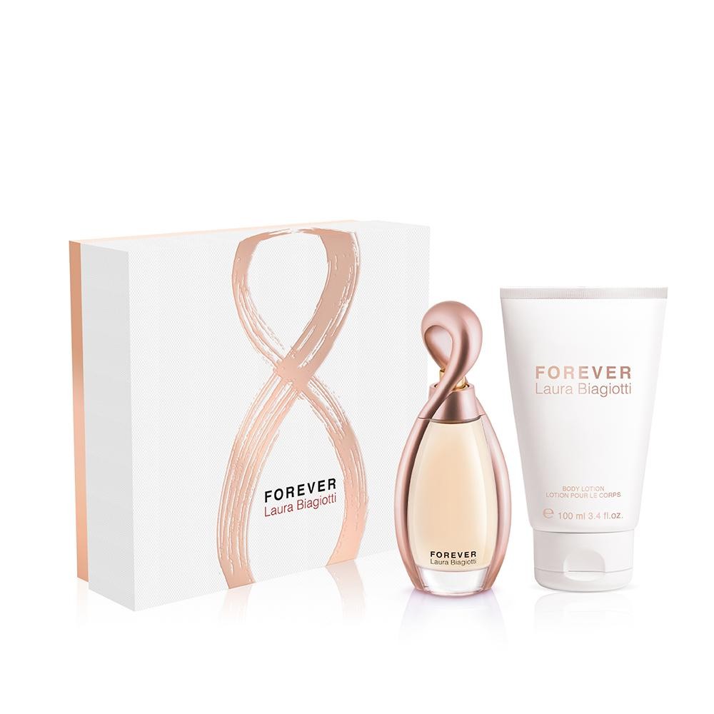 38915561661849607 Forever zestaw woda perfumowana spray 60ml + balsam do ciała 100ml - obrazek 1