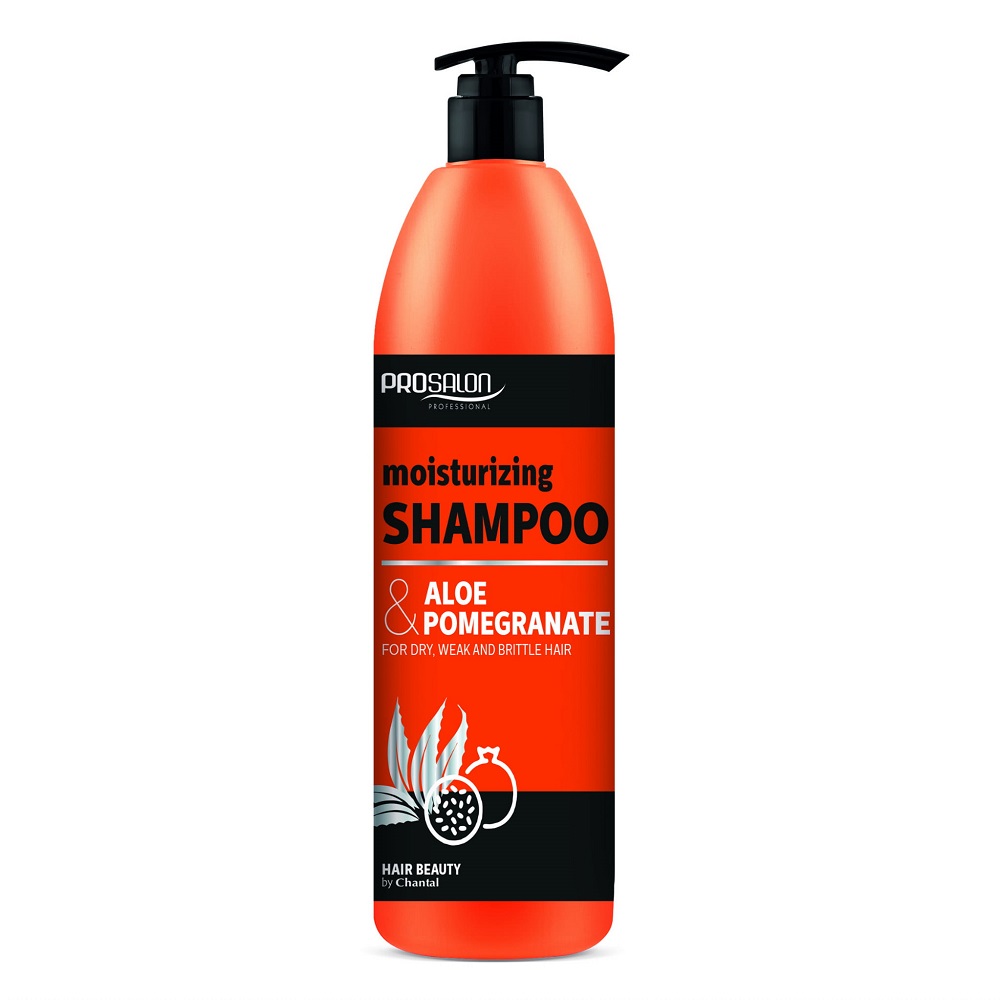 38919321615284659 Prosalon Moisturizing Shampoo nawilżający szampon do włosów z aloesem i granatem 1000g - obrazek 1