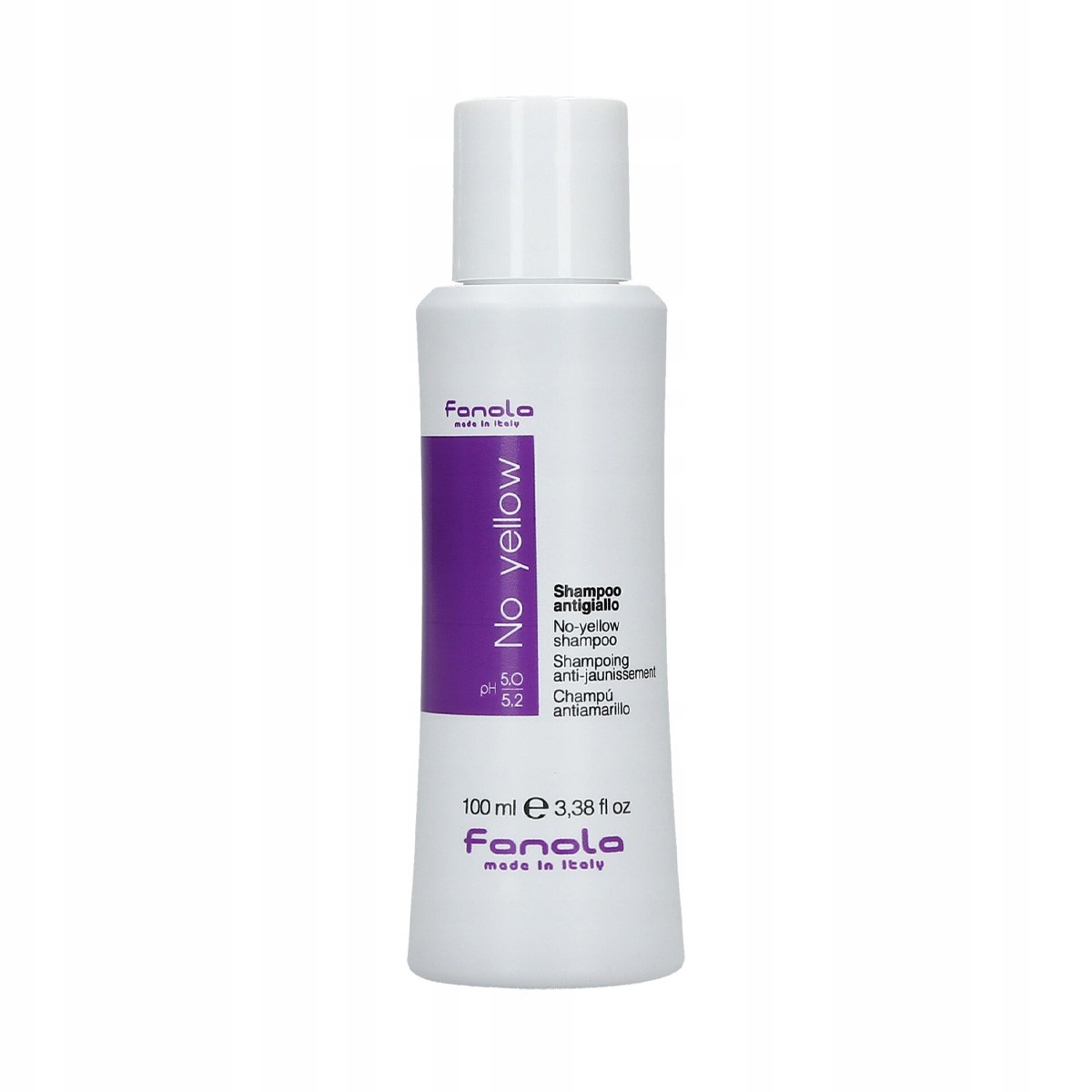 38922301643964646 No Yellow Shampoo szampon chłodzący i niwelujący żółty odcień 100ml - obrazek 1