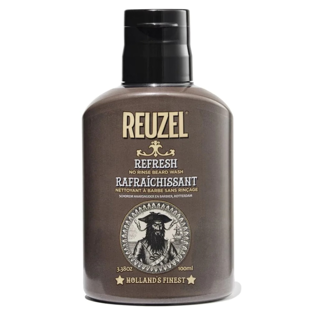 38923571697546392 No Rinse Beard Wash suchy szampon do brody bez spłukiwania Refresh 100ml - obrazek 1