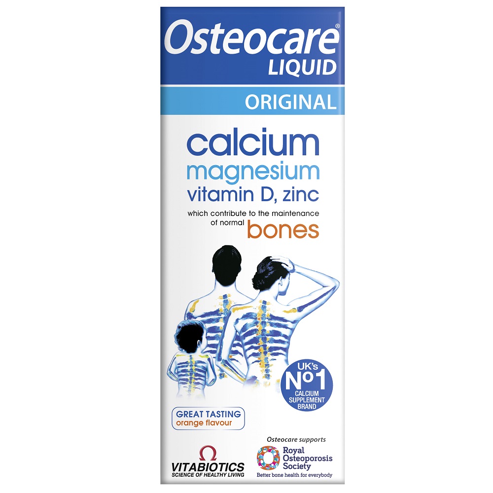 38978141724319019 Osteocare Liquid suplement diety na zdrowe kości 200ml - obrazek 1
