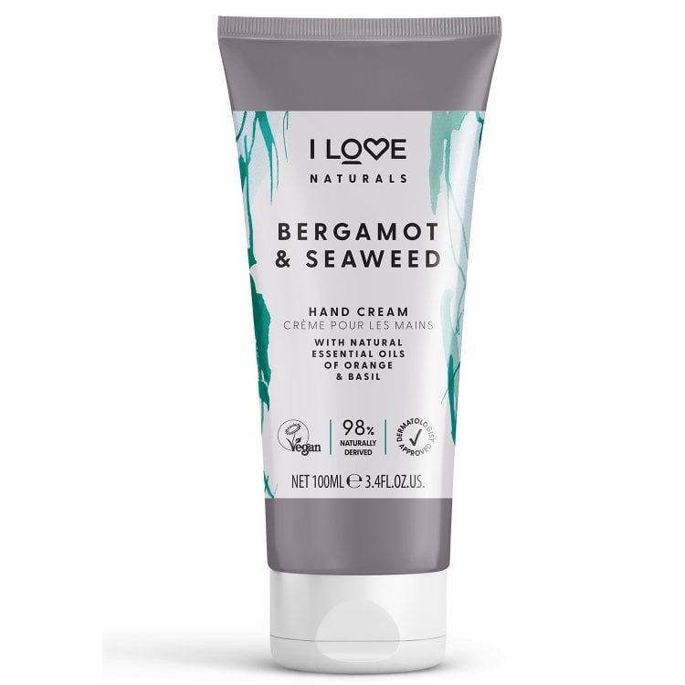 39088051696862650 Naturals Hand Cream krem do rąk Bergamot & Seaweed 75ml - obrazek 1