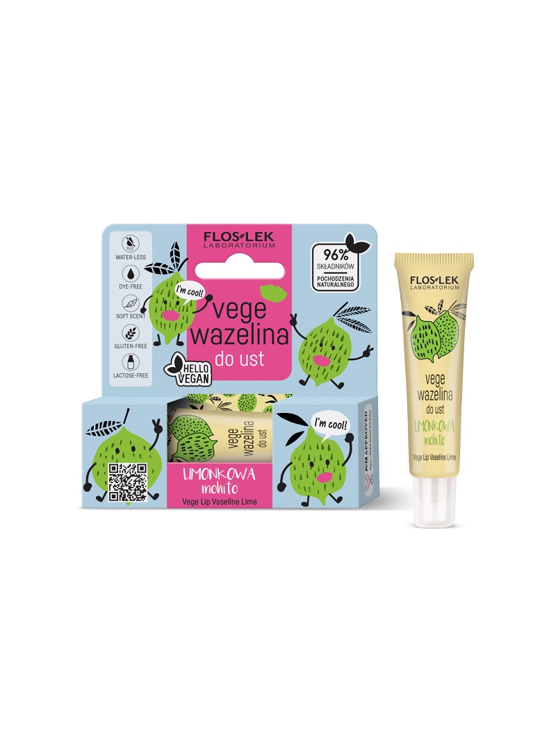 39171381645803208 Vege Lip Care wazelina do ust Mohito 10g - obrazek 1
