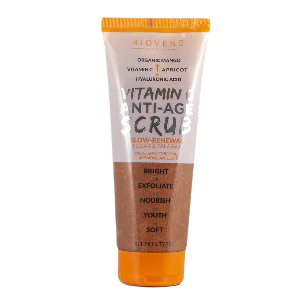39359231709629682 Vitamin C Anti-Age Scrub peeling do ciała z organicznym cukrem z mango i talasso 200ml - obrazek 1