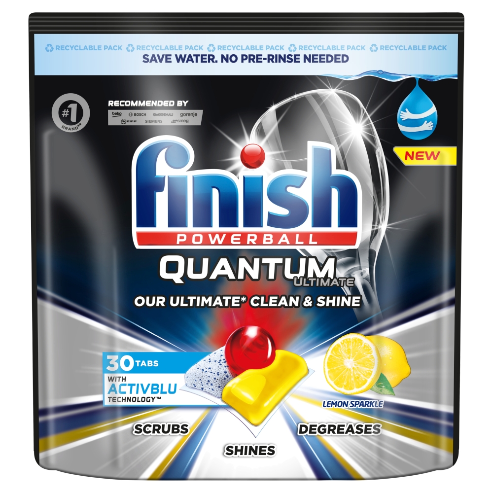 39368601648458688 Quantum Ultimate kapsułki do zmywarki 30szt Lemon - obrazek 1