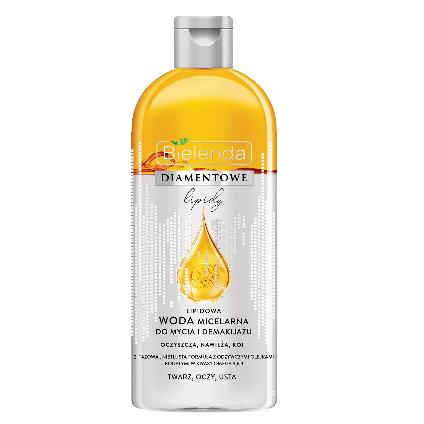 39382211674741926 Diamentowe Lipidy lipidowa woda micelarna do mycia i demakijażu 425ml - obrazek 1
