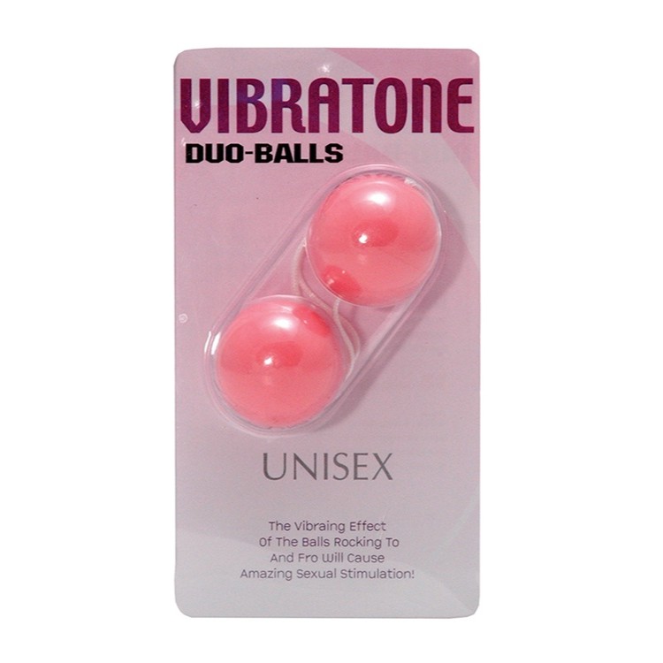 3952471764941602 Vibratone Duo-Balls kulki wibrujące Pink - obrazek 1