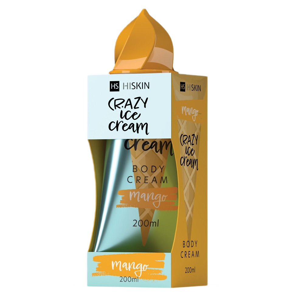 39533101720633746 Crazy Ice Cream krem do ciała Mango 200ml - obrazek 1