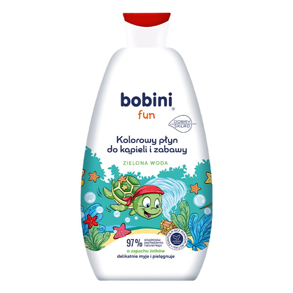 3958021754486020 Fun kolorowy płyn do kapieli i zabawy Zielona Woda 500ml - obrazek 1