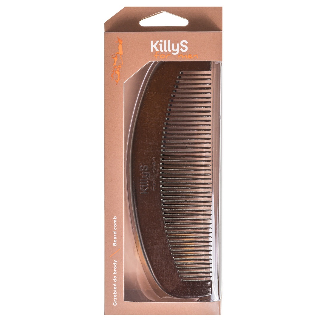 39596281684744065 For Men Beard Comb drewniany grzebień do brody - obrazek 1