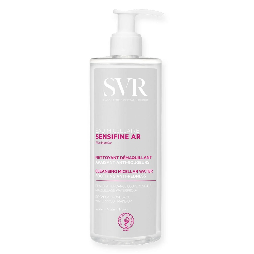 39663161682304329 Sensifine AR Eau Miccelaire łagodzący płyn micelarny przeciw zaczerwieniom 400ml - obrazek 1