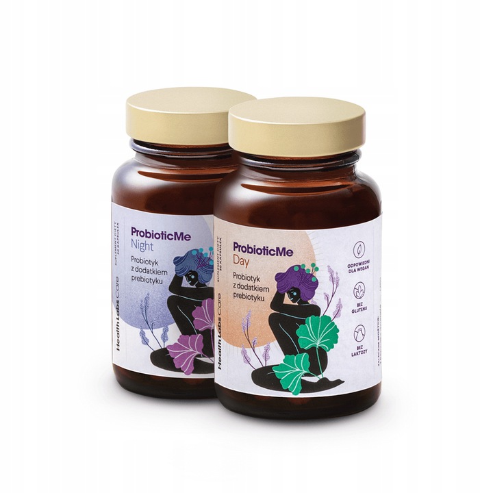 39742961636371912 ProbioticMe Day+Night priobiotyk w formule dwuskładnikowej 60 kapsułek - obrazek 1