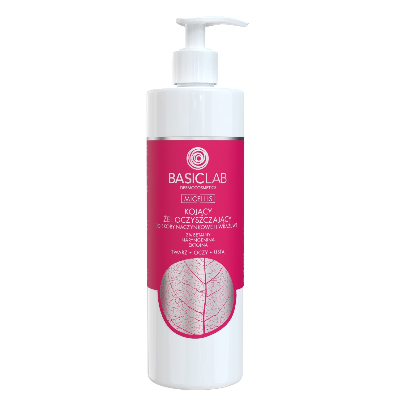 39745571689078748 Micellis kojący żel oczyszczający do skóry naczynkowej i wrażliwej 300ml - obrazek 1