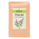 Tulsi Herbal Hair And Face Mask ziołowa maseczka do włosów i twarzy 100g