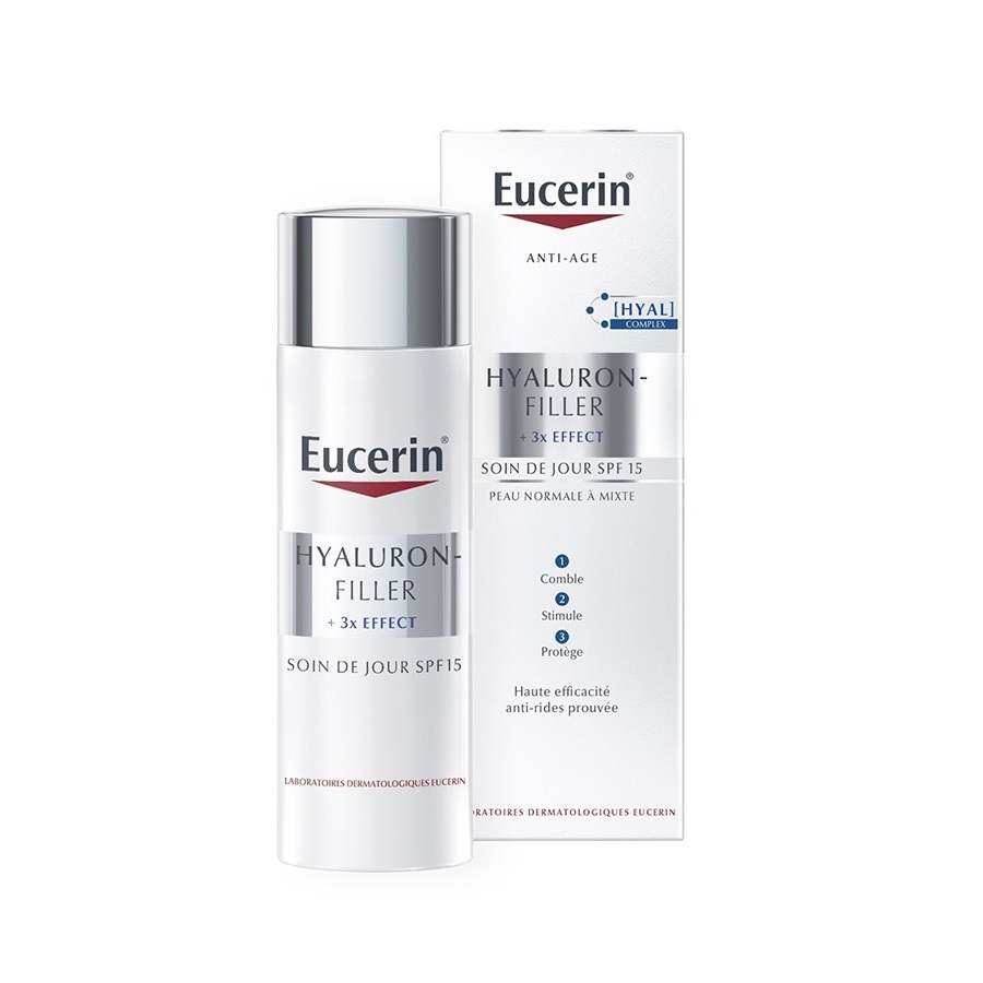 398001664285340 Hyaluron-Filler + 3x Effect przeciwzmarszczkowy krem na dzień SPF15 do skóry normalnej i mieszanej 50ml - obrazek 1