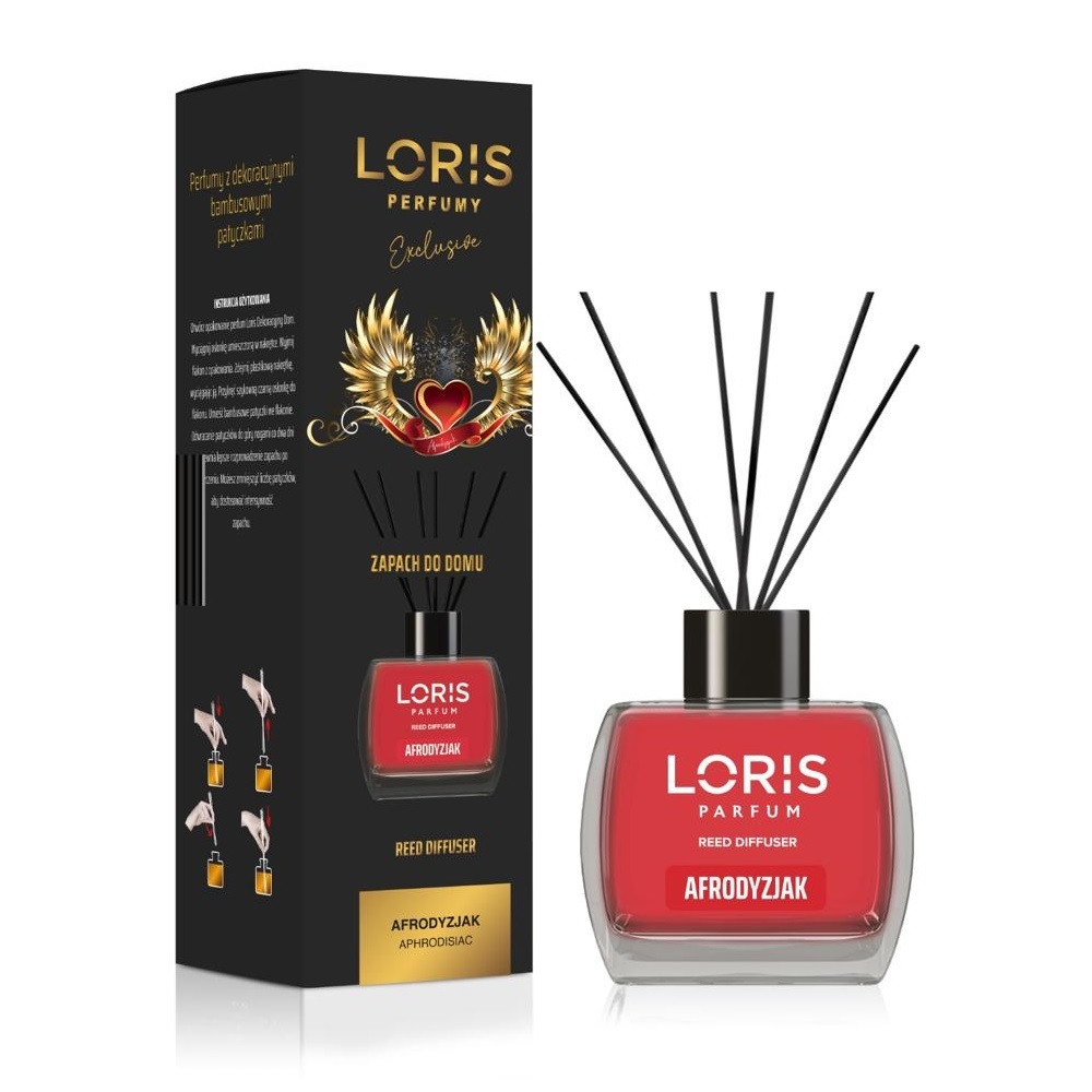 39827511687430258 Reed Diffuser dyfuzor zapachowy z patyczkami Afrodyzjak 120ml - obrazek 1
