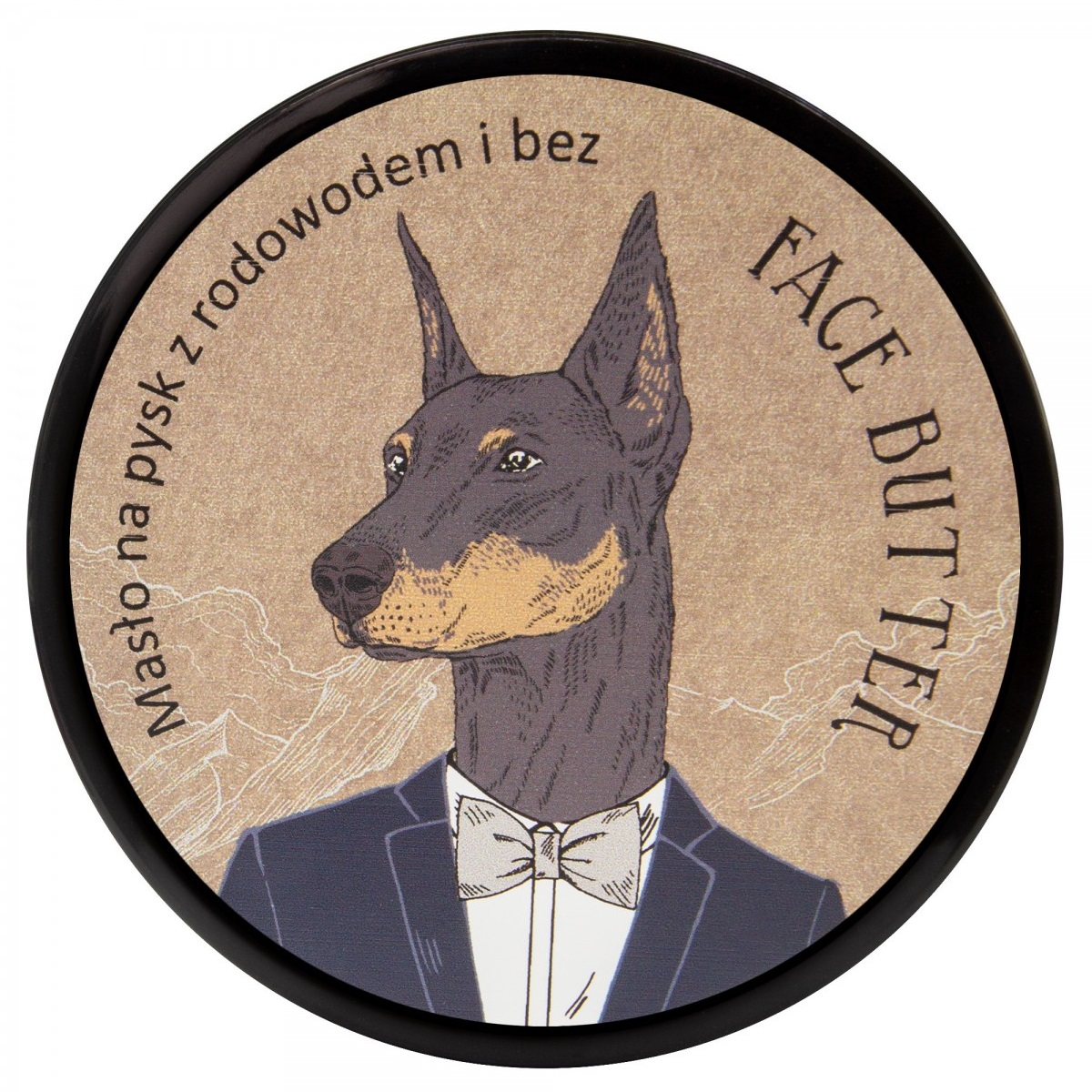 39852801679651540 Doberman masło do twarzy dla mężczyzn 50ml - obrazek 1