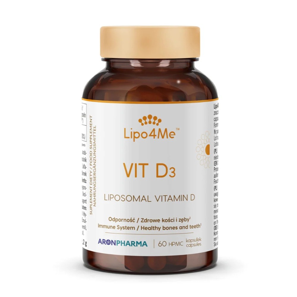 39903541762761449 Lipo4Me Vit. D liposomalna witamina D suplement diety 60 kapsułek - obrazek 1