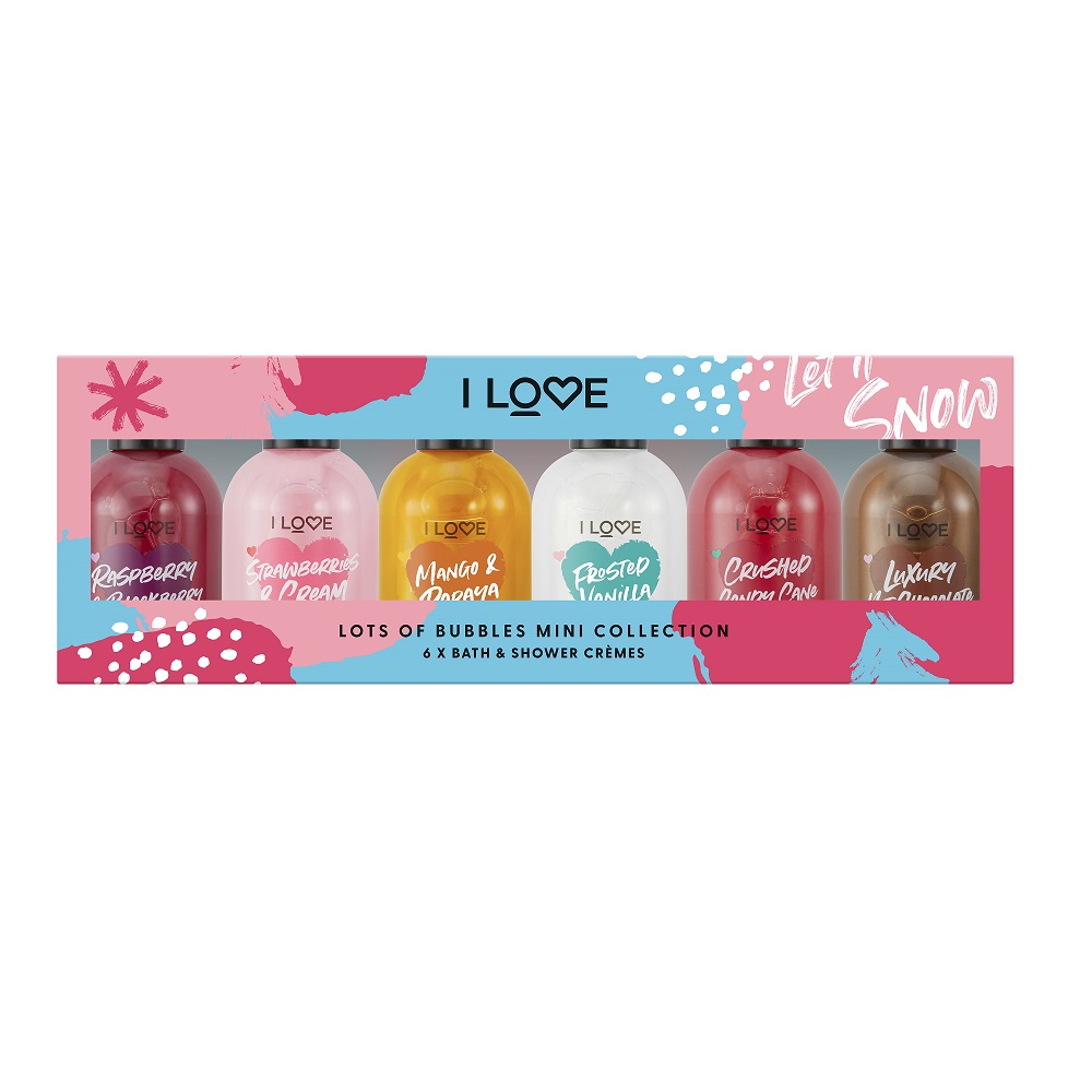 39977201665058946 Lots Of Bubbles Mini Collection zestaw kremów pod prysznic i do kąpieli 6x100ml - obrazek 1