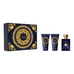 Pour Homme Dylan Blue zestaw woda toaletowa spray 50ml + żel pod prysznic 50ml + balsam po goleniu 50ml