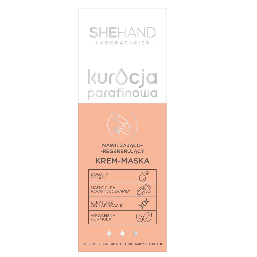 40012861688985476 Kuracja Parafinowa nawilżająco-regenerujący krem-maska do dłoni 75ml - obrazek 1