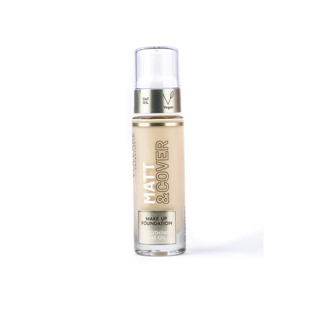 40044461631087794 Matt & Cover Make Up Foundation matująco - korygujący podkład do twarzy 03 Sweet Cappuccino 30ml - obrazek 1
